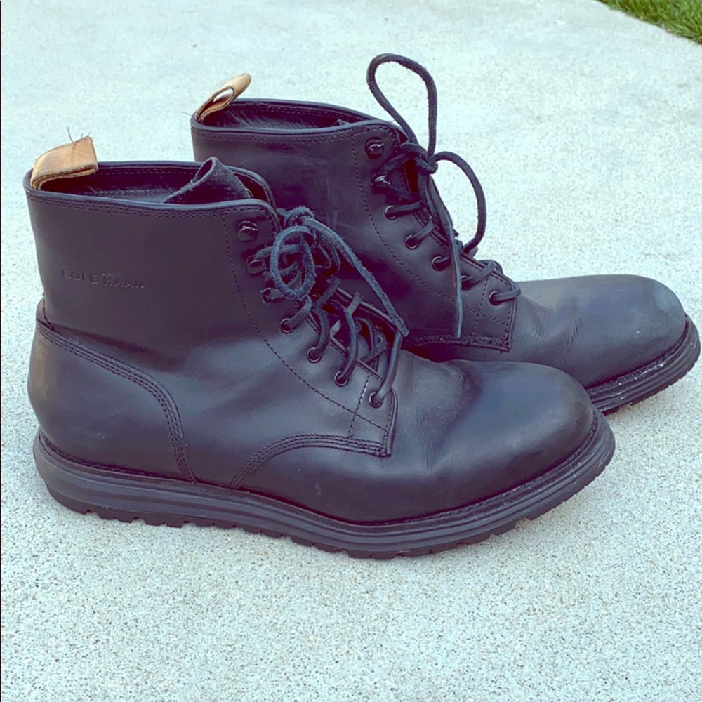 Cole Haan Lockridge Leather Boots size 9